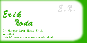 erik noda business card